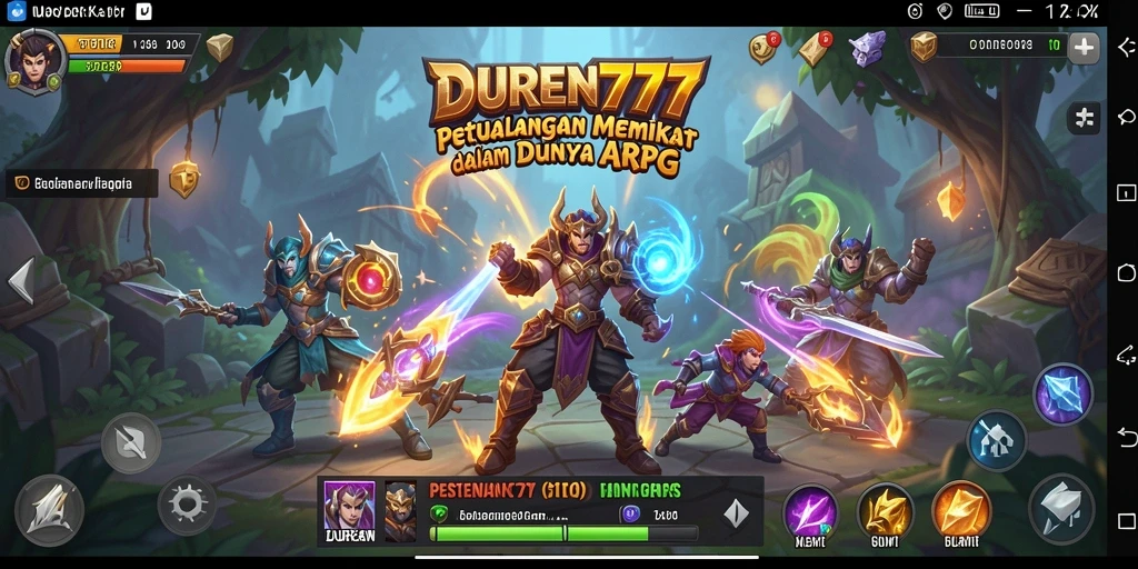Tampilan gameplay aksi seru di DUREN777 dengan grafis yang memukau.