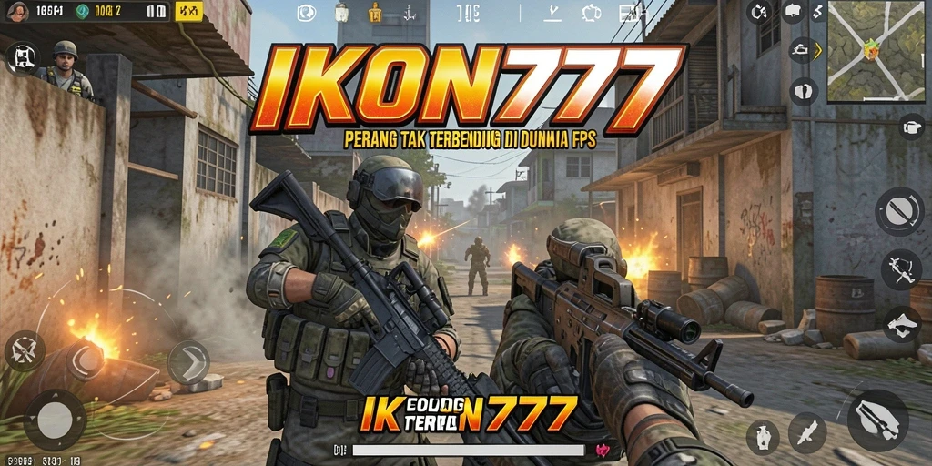 Tampilan gameplay dinamis dan mendebarkan dalam IKON777.