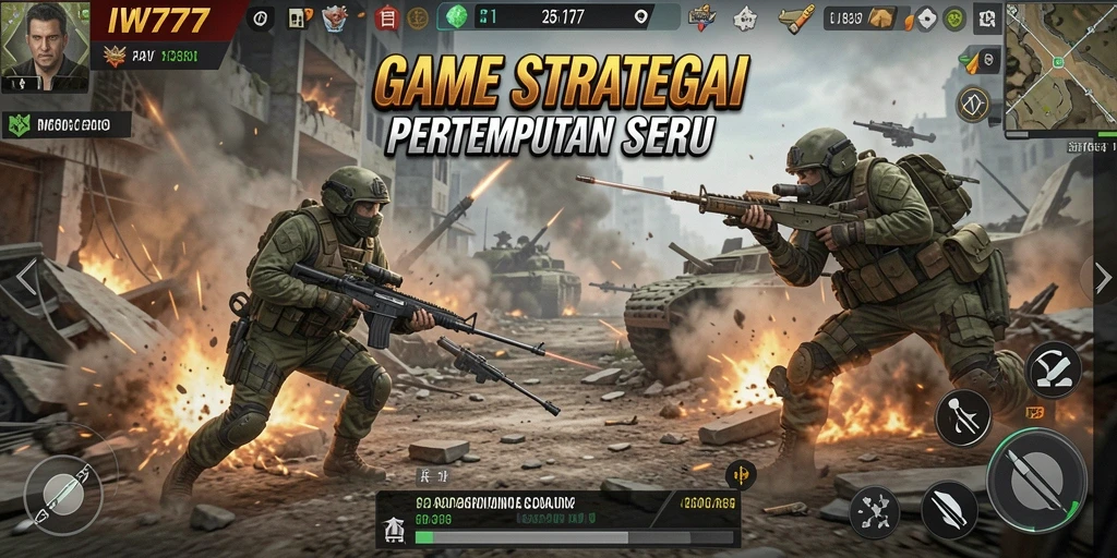 Tampilan menarik dari gameplay IW777 yang menantang.