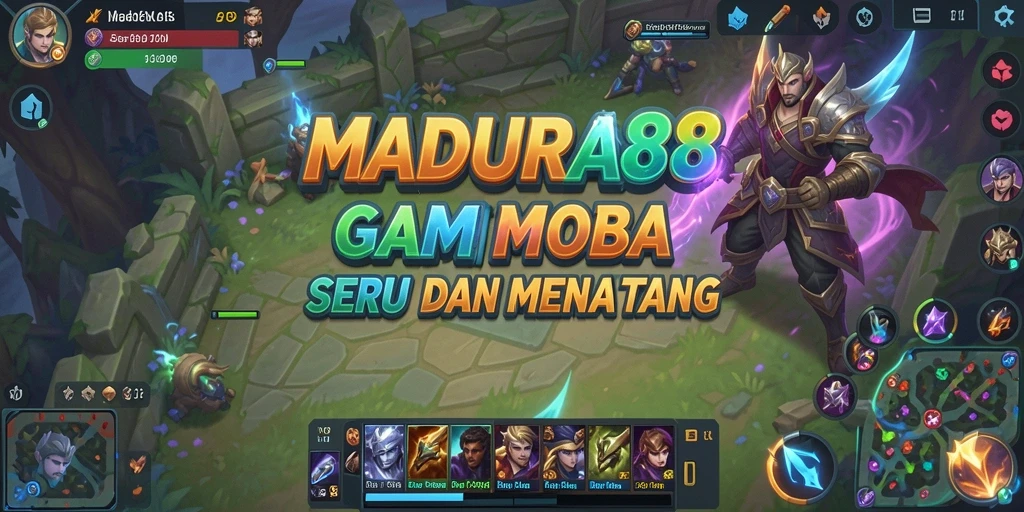 Tampilan gameplay seru dan kompetitif di MADURA88.