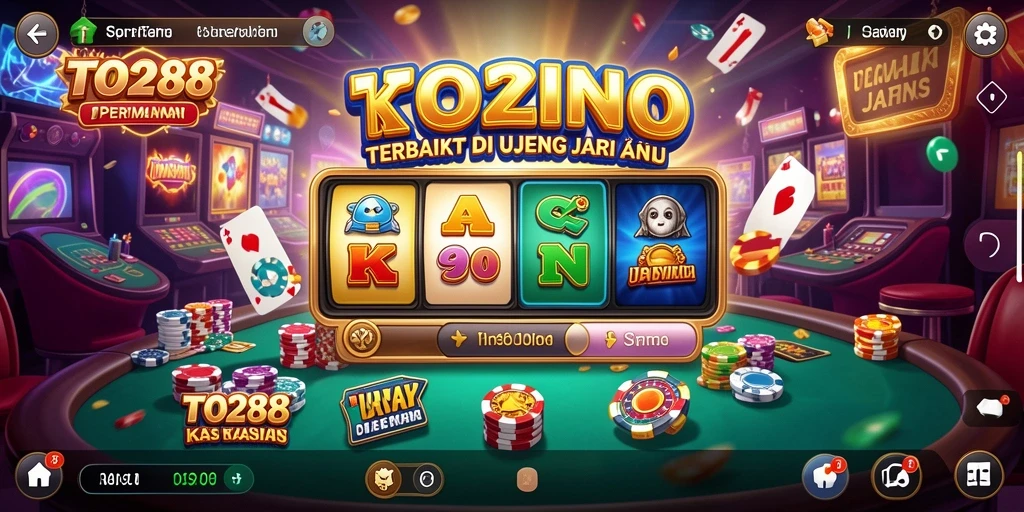 Tampilan gameplay Kasino yang menarik di TO288.